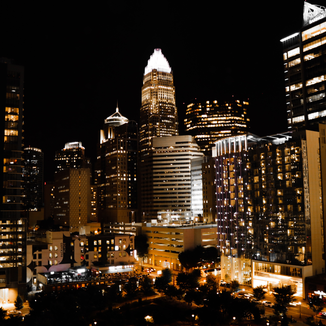 alt="night view in Charlotte District"
