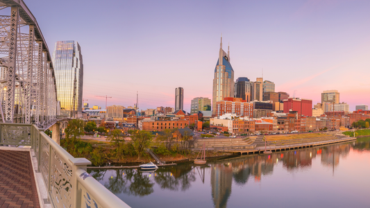 Nashville, Tennessee downtown skyline
