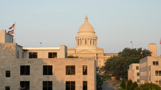 Little Rock Arkansas USA Building Grounds Landscape
