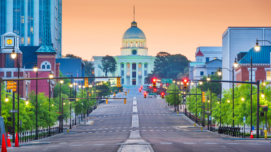 Historical building in Montgomery