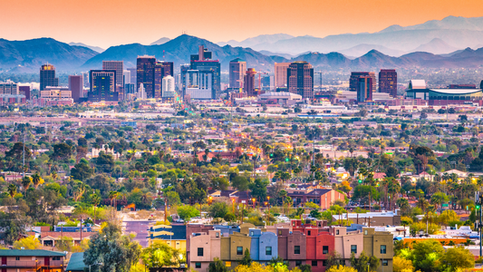 Beautiful city of Phoenix Arizona 